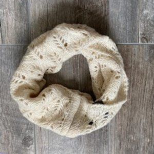 NWT The Limited -Infinity Cowl Neck Warmer Cream